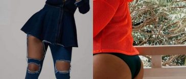 Debbie Bissoon shows off her sex appeal