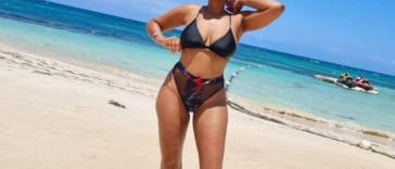 Chelan Smith vibing at the beach