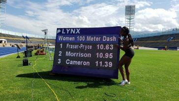 Shelly-Ann Fraser-Pryce sets fastest women's 100 time since 1988