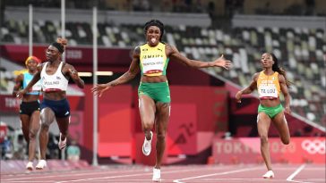 Elaine Thompson Herah wins 200 m final in Tokyo