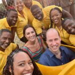 The Royal Family takes a visit to Jamaica