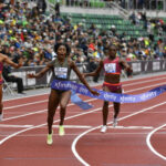 Elaine Thompson Herah wins at the 2022 Prefontaine Classic