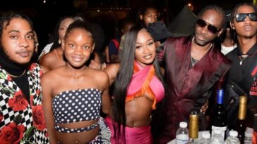 Bounty Killer at It's a Party with his children