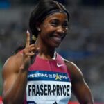 Shelly-Ann Fraser-Pryce wins at the Paris Diamond League