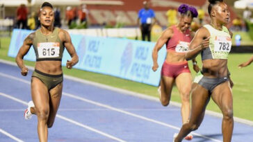 Shericka Jackson wins national 100m title
