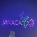 Jamaica 60 in drone form at the Independence Grand Gala