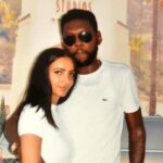 Vybz Kartel spends time with his fiancee, Sidem Ozturk, during an authorized prison visit earlier this year.