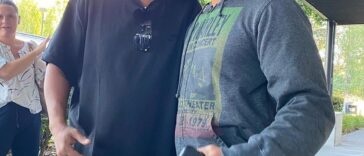 Ziggy Marley, a known football lover, meets with the legendary Ronaldinho