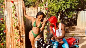 Denyque and Rytikal vibe on the set of their music video for Knees