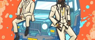 Buju Banton and Busy Signal feature on the cover of their new song, Si Mi Clean