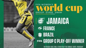 The Reggae Girlz find out their group for the 2023 Women's World Cup