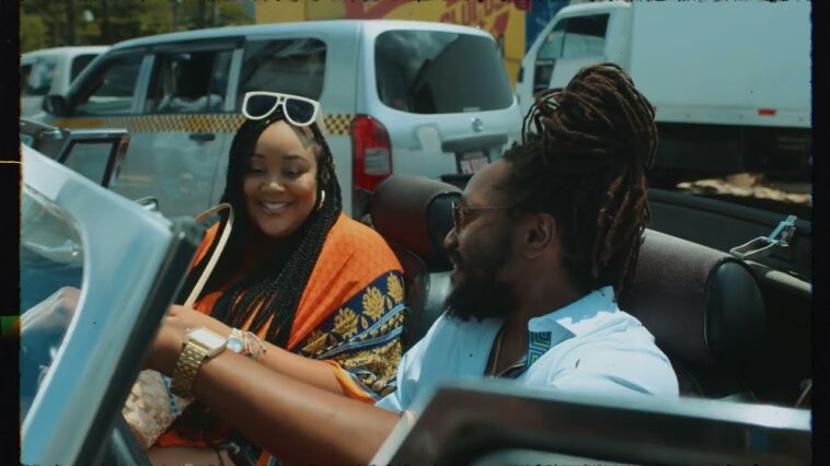 Kabaka Pyramid and Tifa drive around in their new music video for Mr. Rastaman