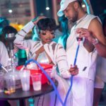 Cham and Jada Kingdom dance with each other during the music video for Slow Motion