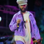 Protoje performs during the Lost in Festival show on Feb. 24, 2024.