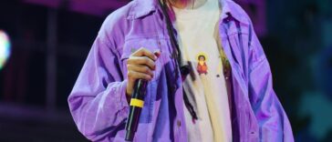 Protoje performs during the Lost in Festival show on Feb. 24, 2024.