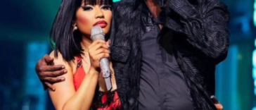 Beenie Man and Nicki Minaj perform together in London on May 29, 2024