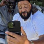 Buju Banton and DJ Khaled on Instagram while vibing a DJ Khaled's Miami home.