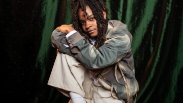 Koffee during a photoshoo