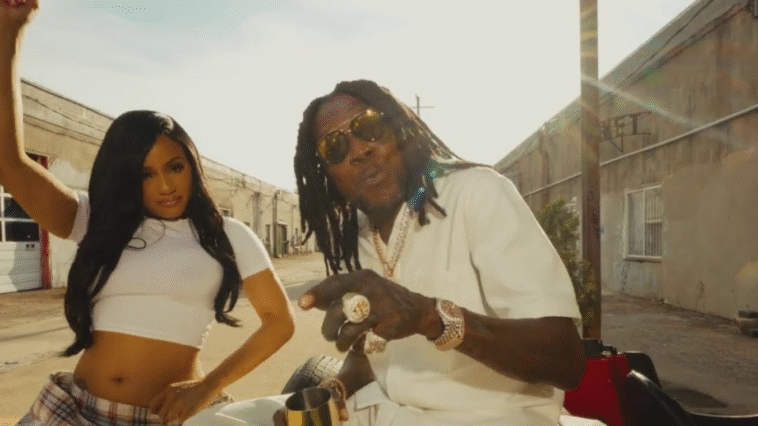 Vybz Kartel and Ishawna in their music video for 'Woof'