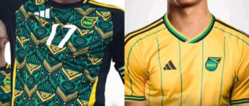 Split images of Reggae Boyz star, Damion Lowe, and potential Jamaican international, Mason Greenwood.