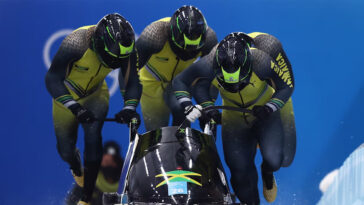 Jamaica's bobsled team