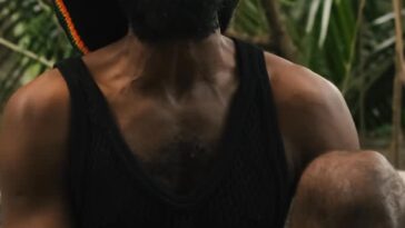 Spechinal sings in a clip from his new music video for "Grateful"