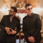 Shaggy and Robin Thicke look sharp in the music video for "Looking Lovely."