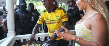 IShowSpeed cooks with Shenseea at Devon House during his Jamaica visit on his Caribbean tour