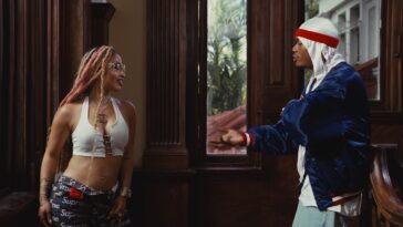 Shenseea and Valiant vibe in their music video for "My Turn."