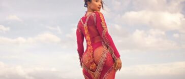 Shenseea gets sexy on the set of her music video for 'Brucksweat.'