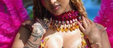 Shenseea shows off her carnival costume during Jamaica Carnival 2026