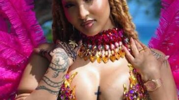 Shenseea shows off her carnival costume during Jamaica Carnival 2026