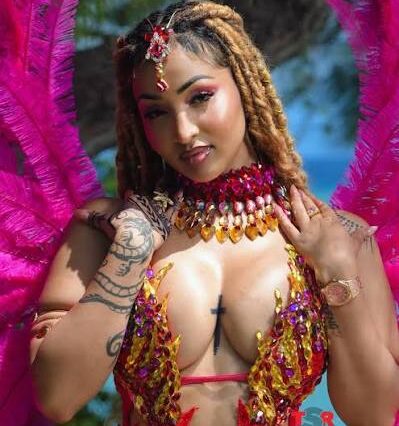 Shenseea shows off her carnival costume during Jamaica Carnival 2026