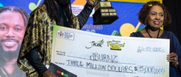 dBURNZ takes the plaudits for his 2026 Festival Song win.