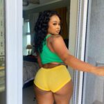 Chinny Unique looks back from her hotel room