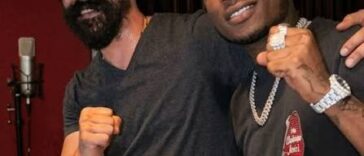 Masicka and Damian Marley linking up in the studio