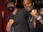 Masicka and Damian Marley linking up in the studio