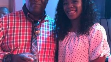 The late Stephen Francis out on the town with Team Jamaica star Stephen Francis.