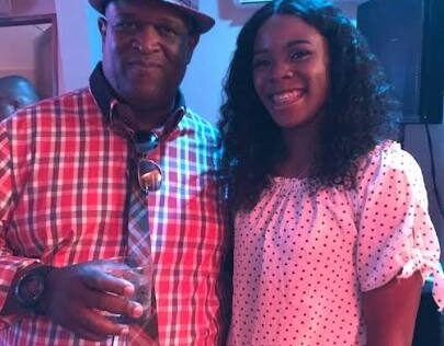 The late Stephen Francis out on the town with Team Jamaica star Stephen Francis.