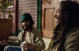 Protoje and Stephen Marley share a good conversation on the set of their '1000 Lashes' music video